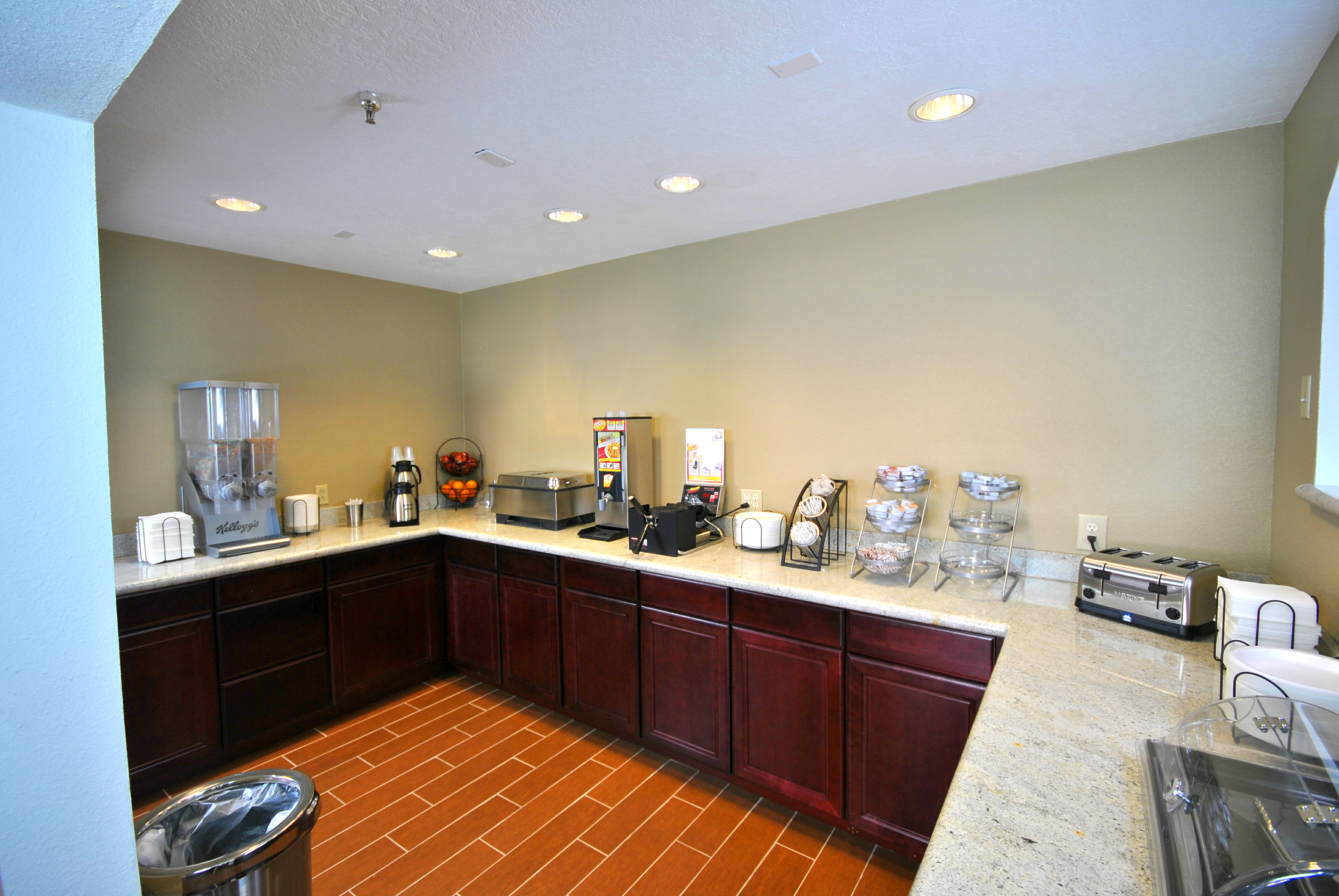 Hotel Breakfast Counter